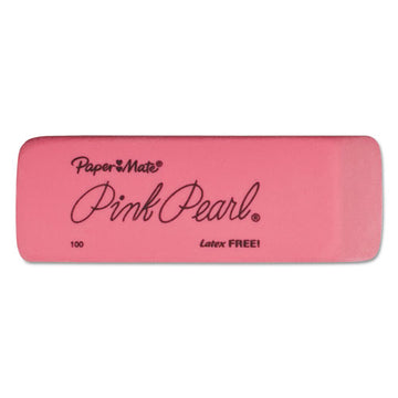 Paper Mate® Pink Pearl Eraser, For Pencil Marks, Rectangular Block, Medium, Pink, 24-box freeshipping - TVN Wholesale